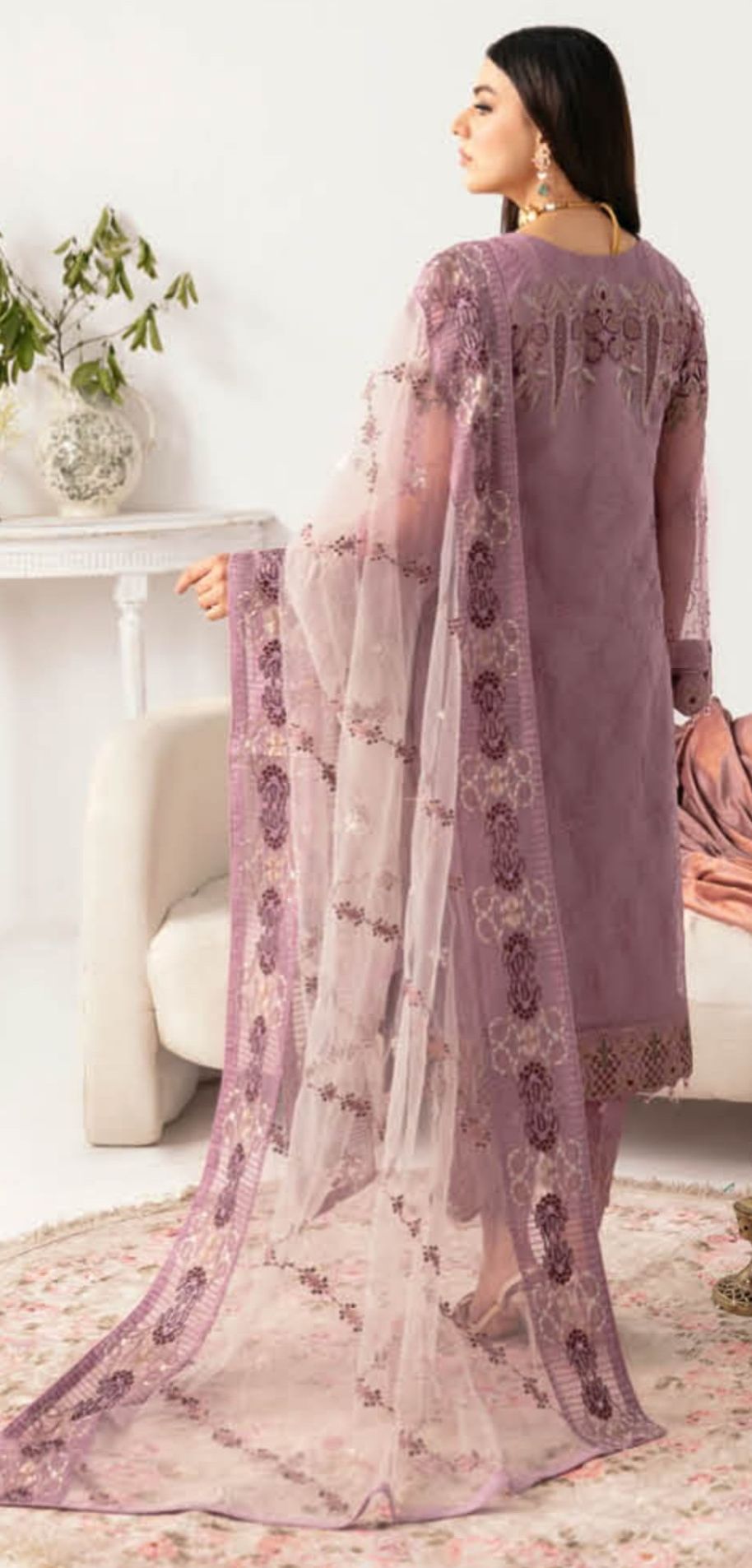 Ramsha Minhal Vol 11 Women Organza