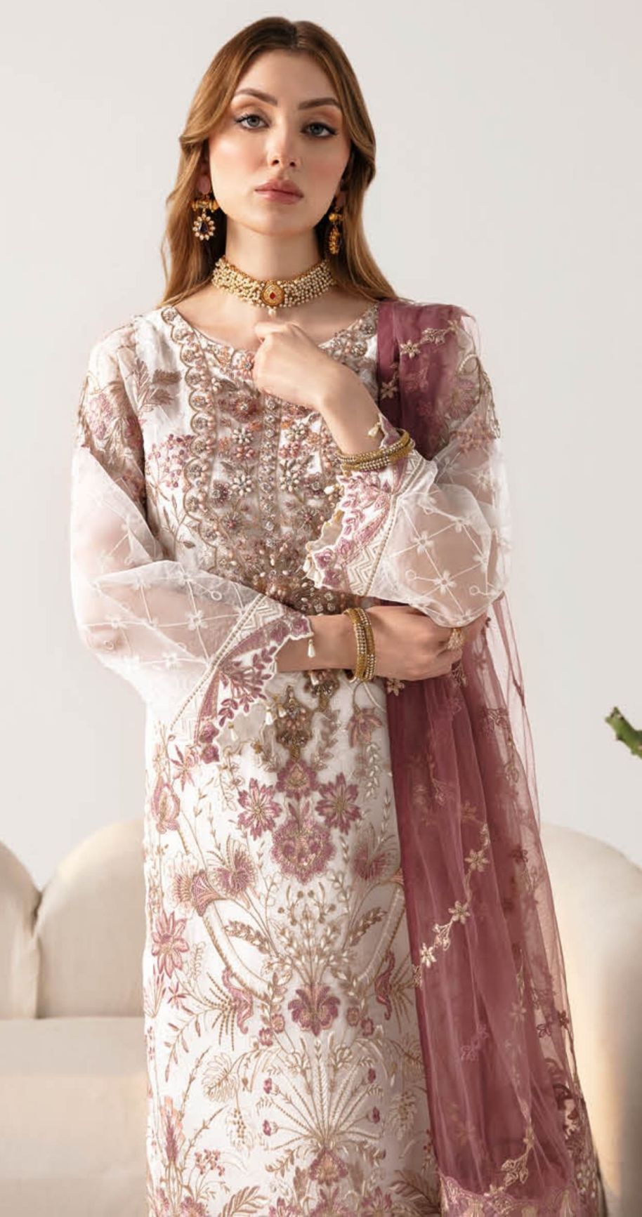 Ramsha Minhal Vol 11 Women Organza