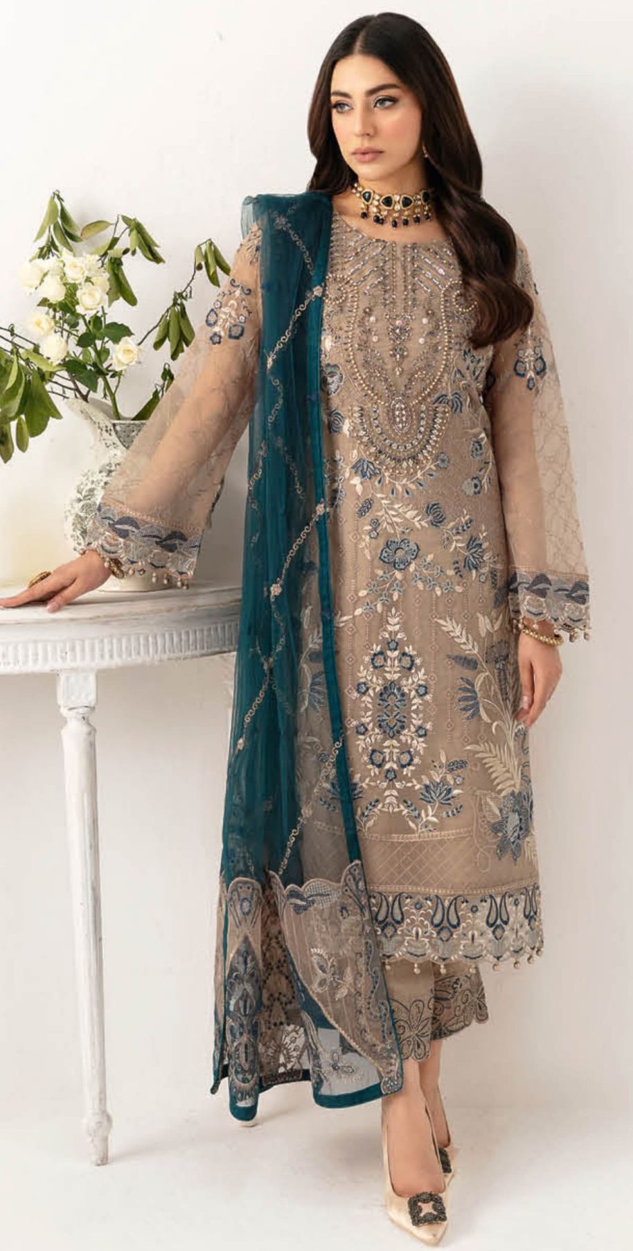 Ramsha Minhal Vol 11 Women Organza