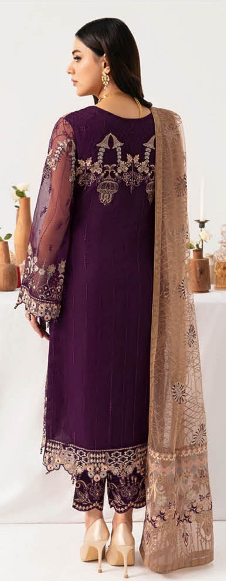 Ramsha Minhal Vol 11 Women Organza