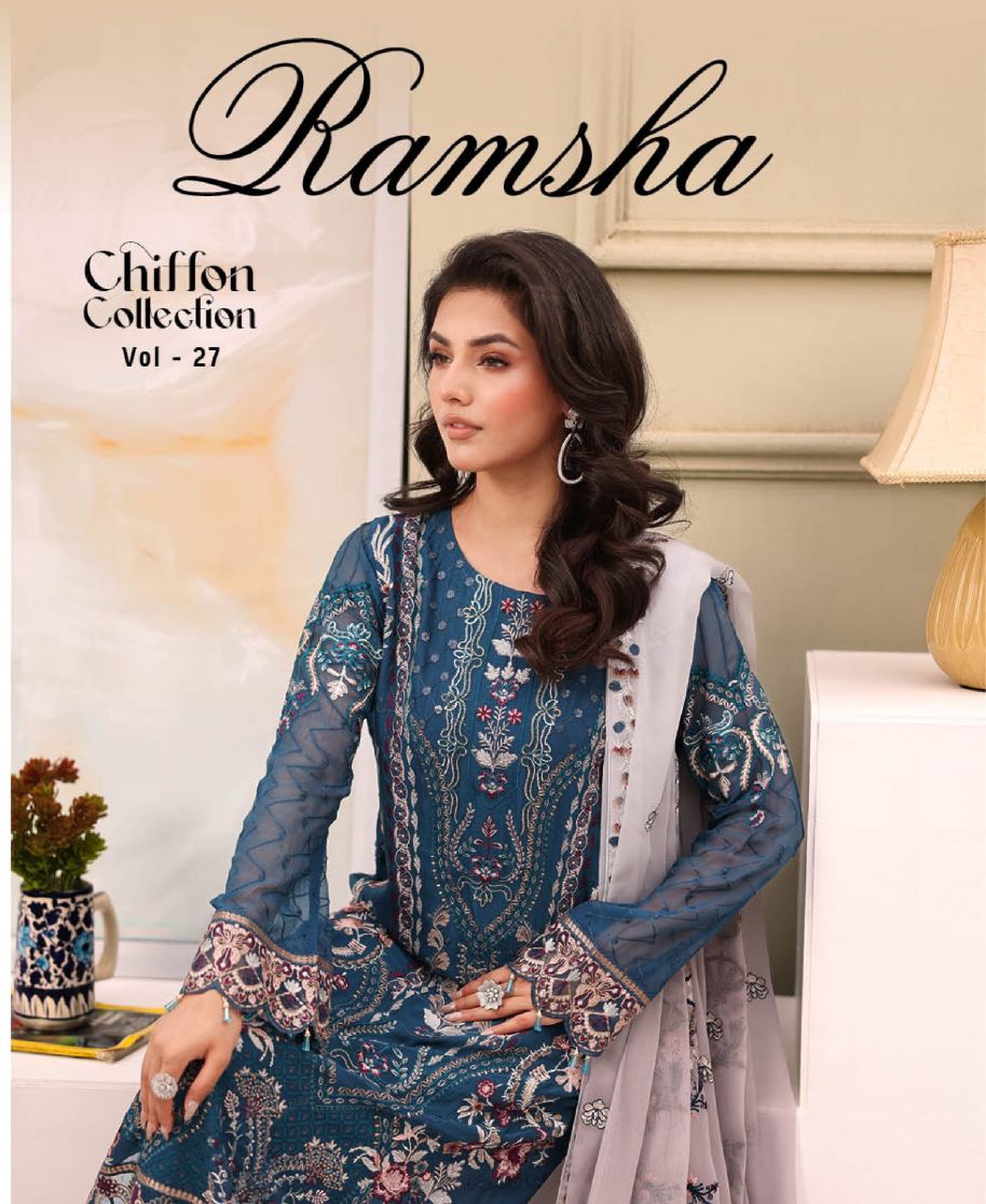 Ramsha Vol 27 Women Chiffon