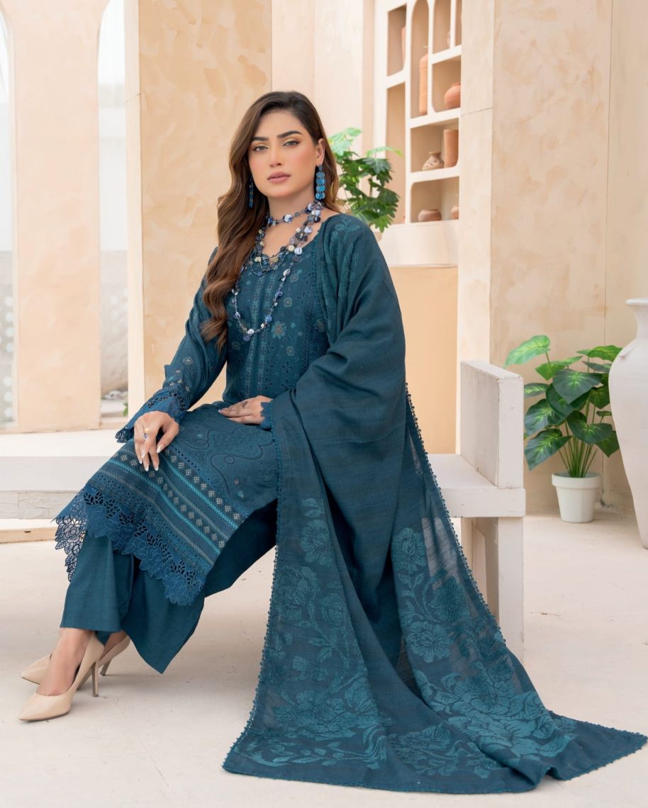 Anchal  Winter Collection Women Leather Slub