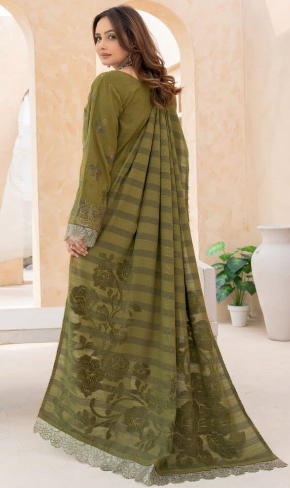 Anchal  Winter Collection Women Leather Slub