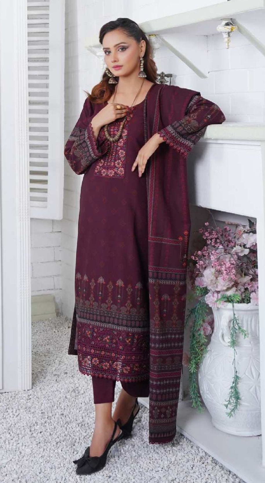 Chandni Gulzar Exlclusive Dhank Women Dhanak