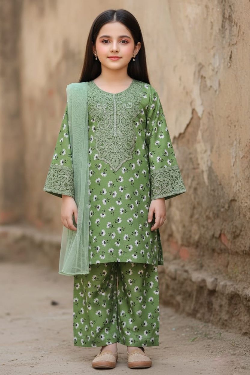 4447 Kids Linen Print