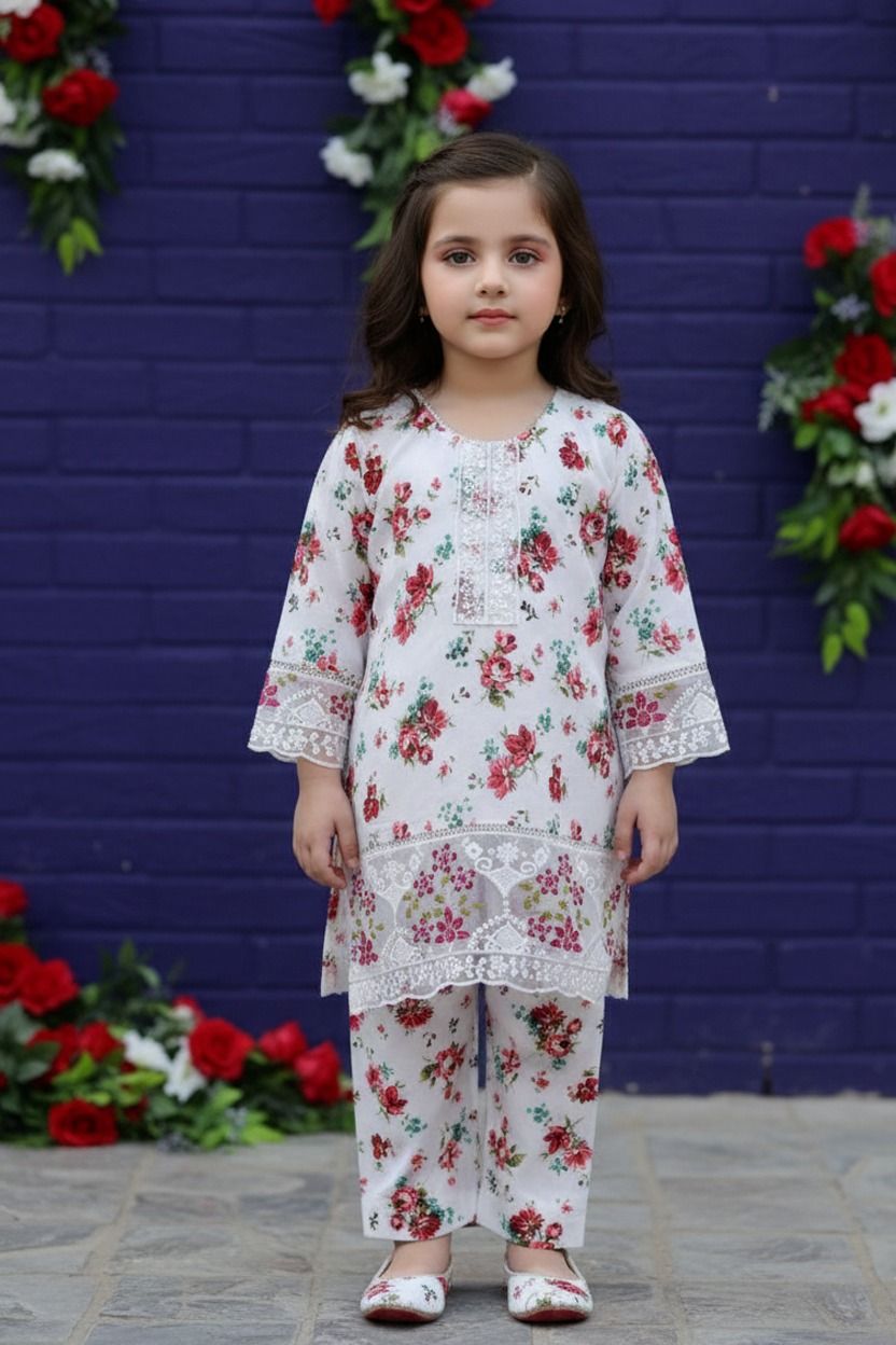 4478 Kids Linen Print