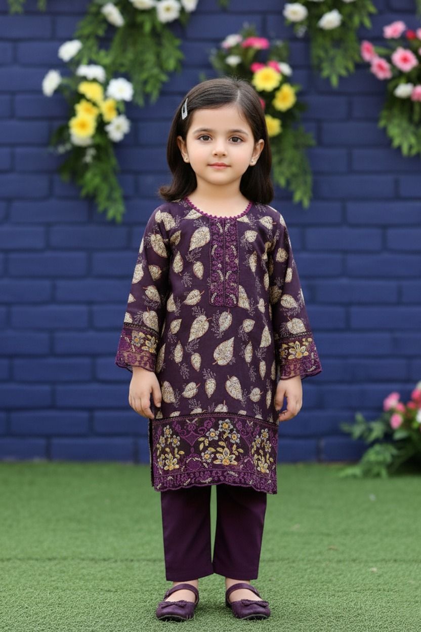 4478 Kids Linen Print