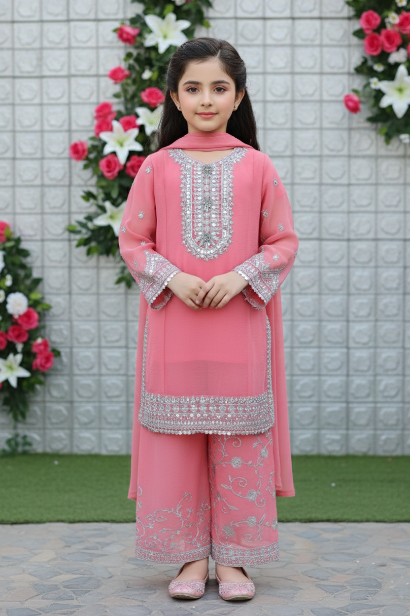 Ab-3973 Kids Chiffon