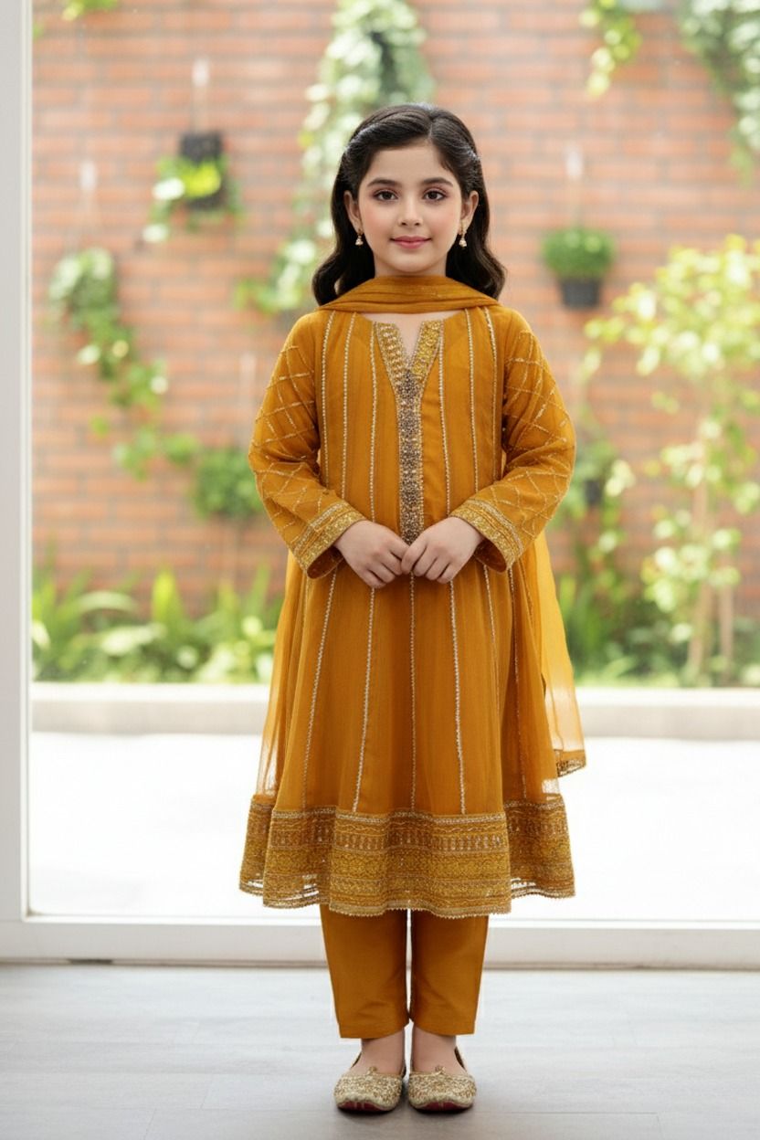 ab-3502 Kids Sohni Dharti Chiffon
