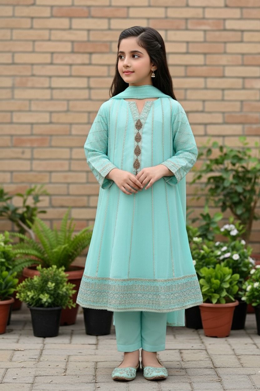 ab-3502 Kids Sohni Dharti Chiffon