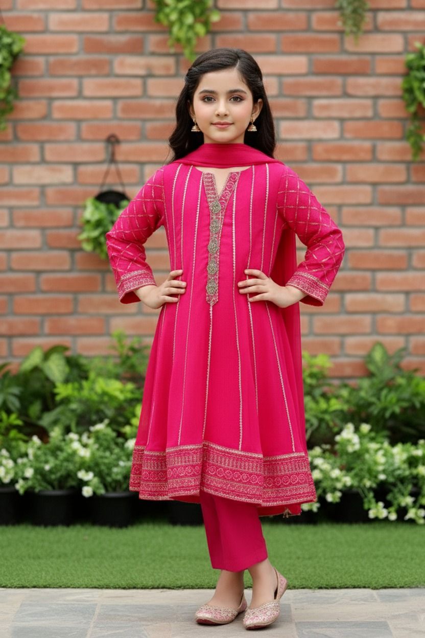 ab-3502 Kids Sohni Dharti Chiffon