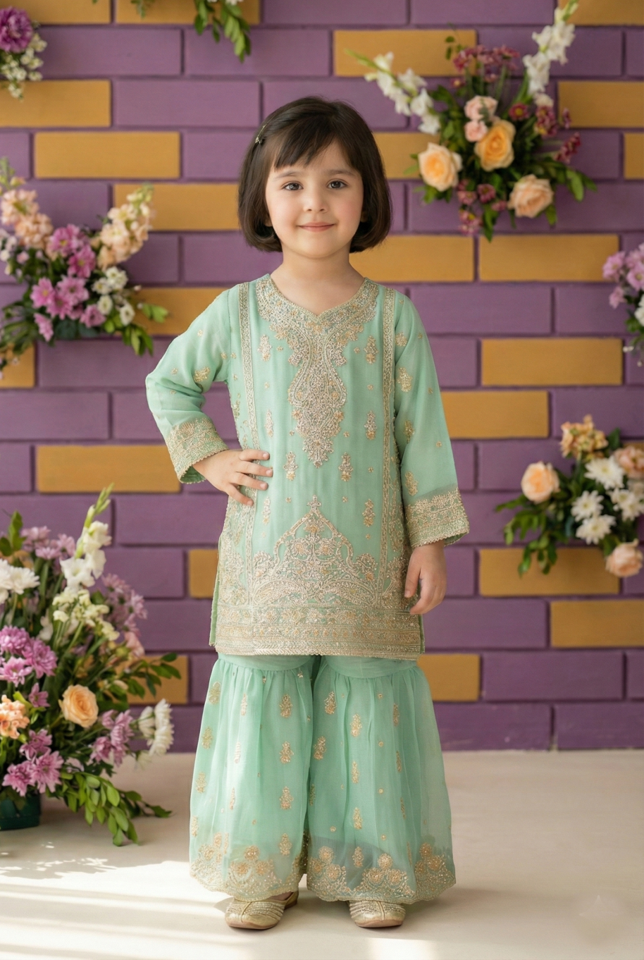 4477 Kids Sohni Dharti Chiffon