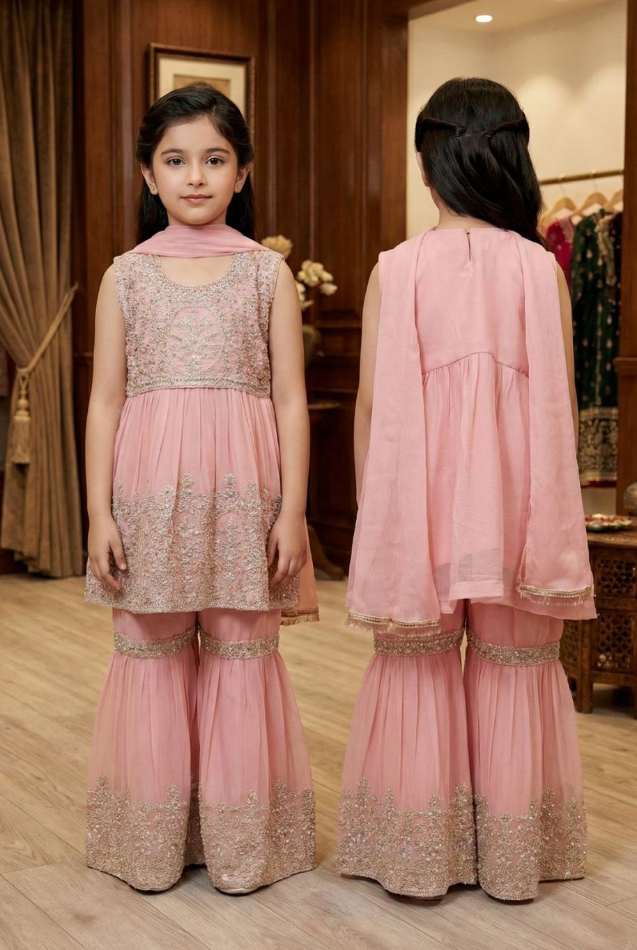 4458 Kids Chiffon