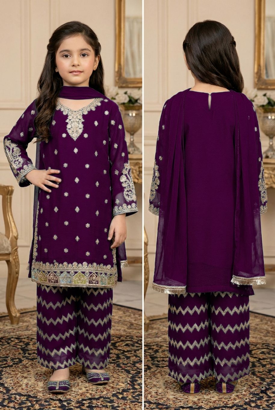 4551 Kids Chiffon