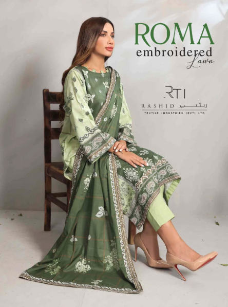 Roma Embroidered Lawn Women Lawn