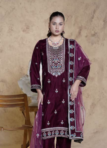 Breeze vol-77 Women Velvet 