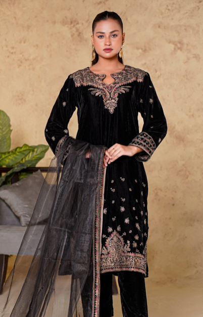 Bareeze vol-84 Women Velvet 