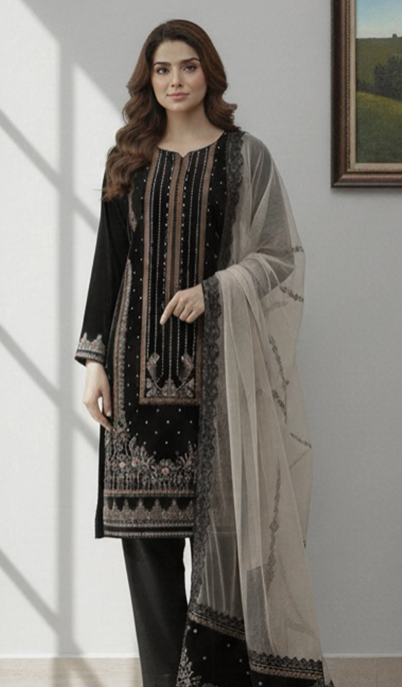 Bareeze vol-86 Women Velvet 