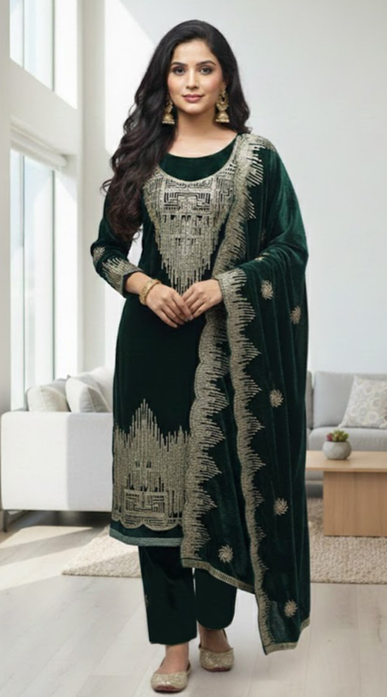 Kashif vol-89 Women Velvet 