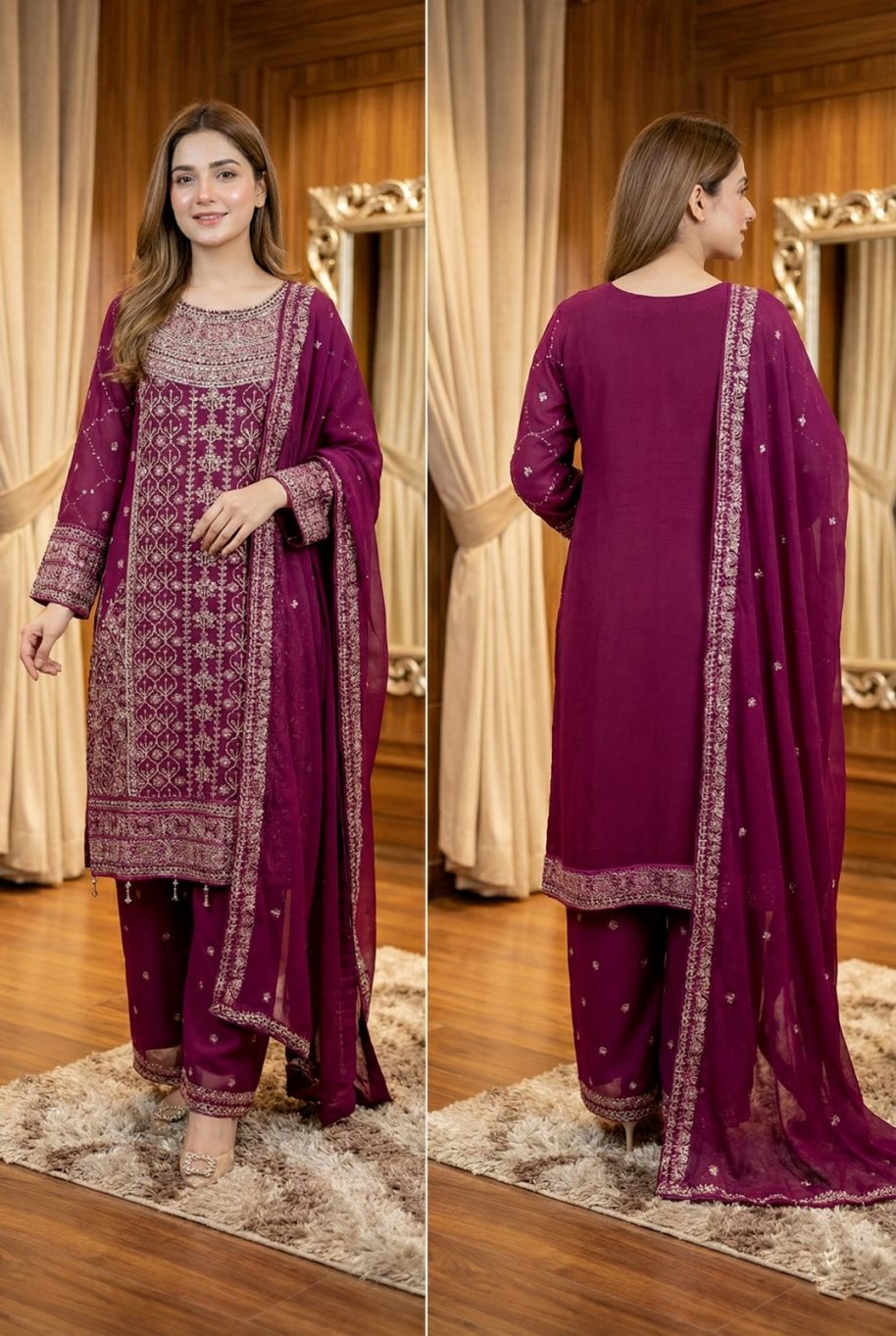 NF0018 Women Chiffon