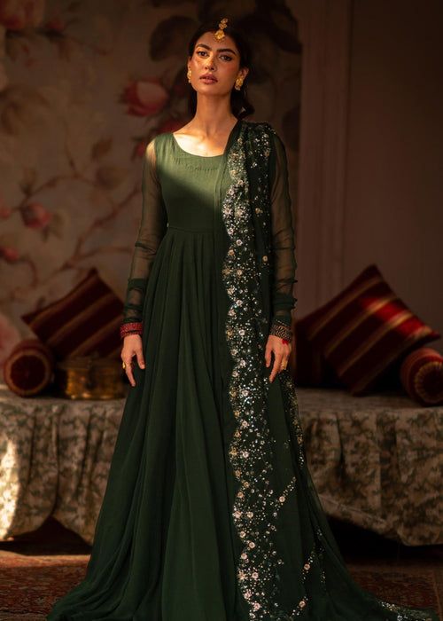 NOT FOR SALE  PISHWAS 1 Women Chiffon