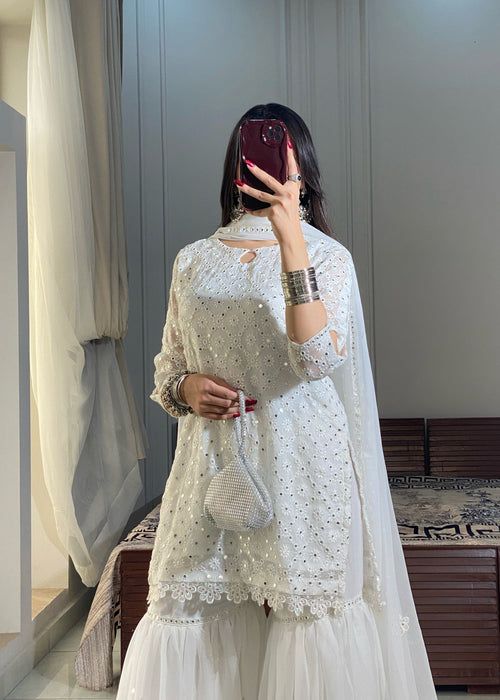 NOT FOR SALE  Gharara 1 Women Chiffon