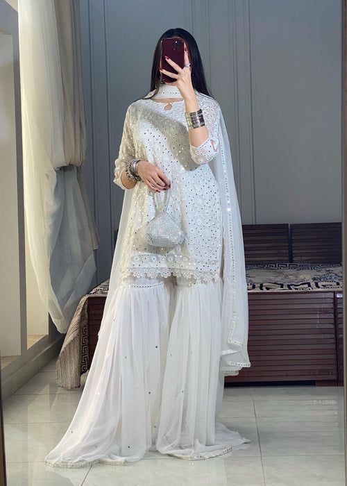 NOT FOR SALE  Gharara 1 Women Chiffon