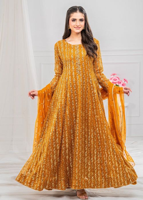 NOT FOR SALE ANARKALI Women Chiffon