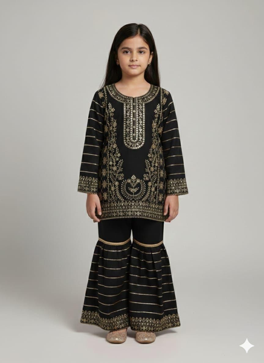 K007 Kids Shesha Silk