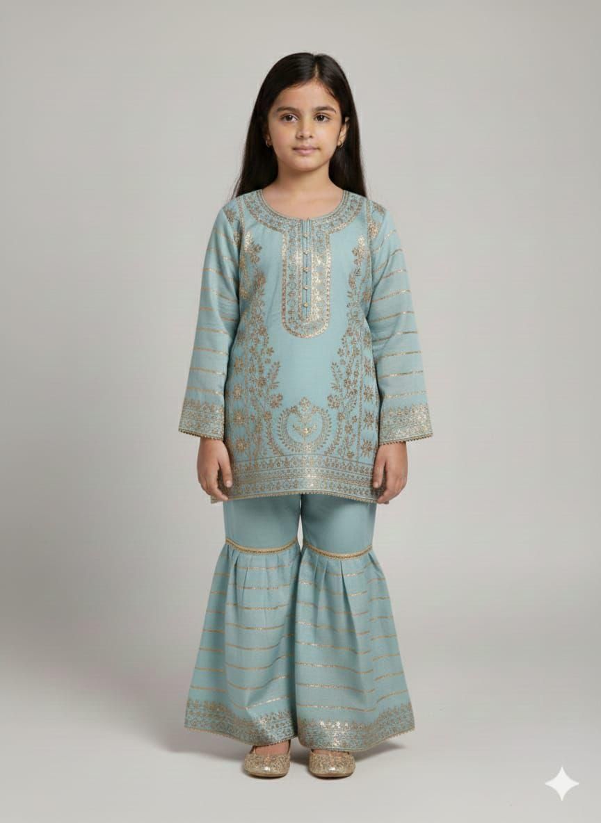 K007 Kids Shesha Silk
