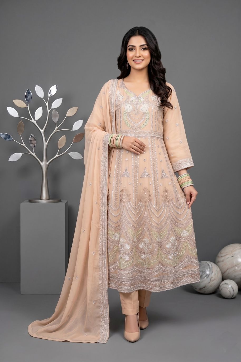 W018 Women Chiffon