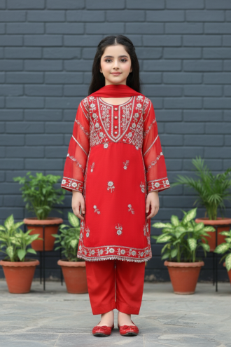 044 Kids Chiffon