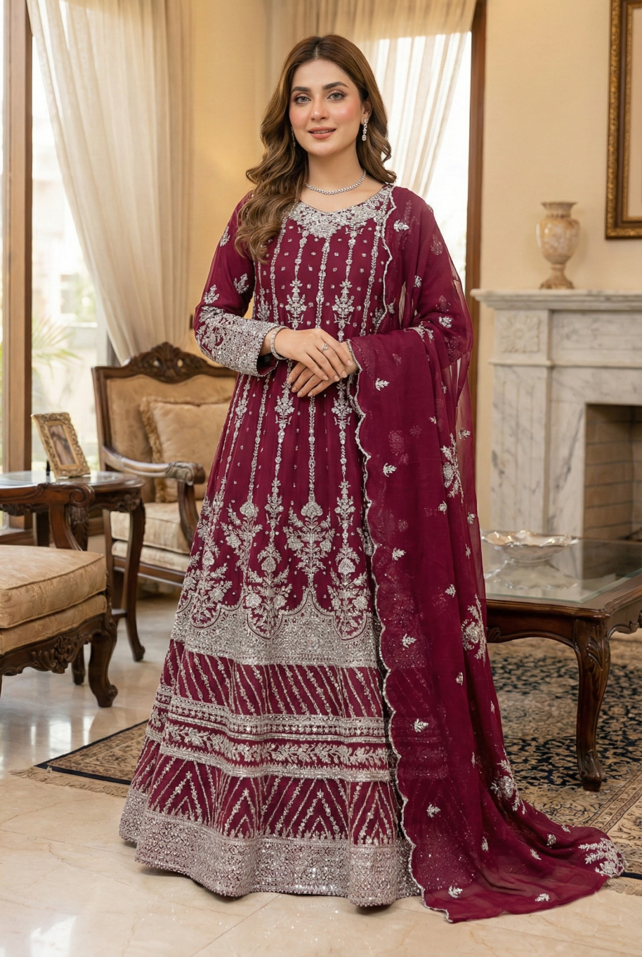NF001 Women Chiffon