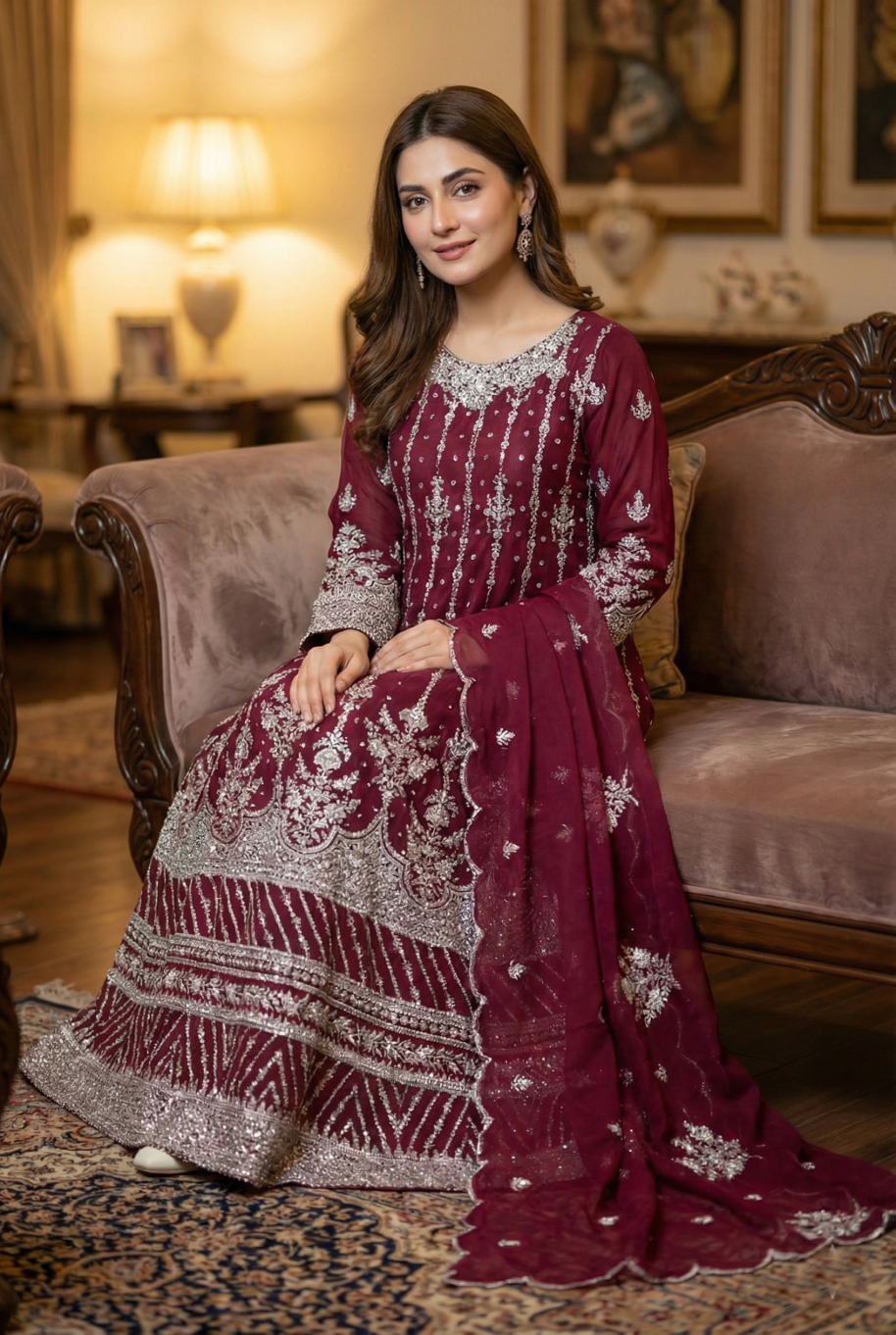 NF001 Women Chiffon