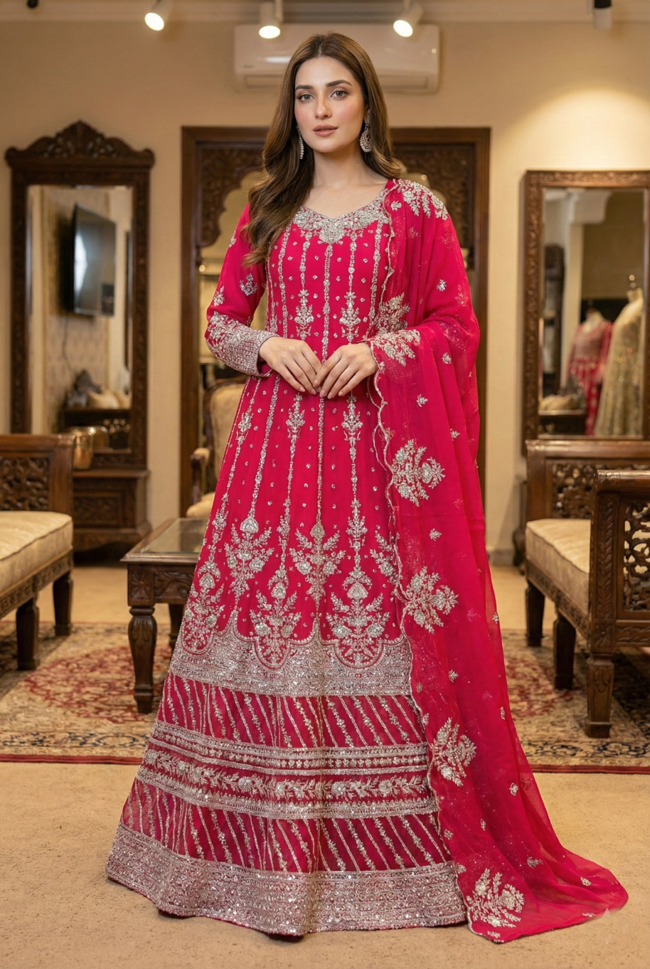 NF001 Women Chiffon