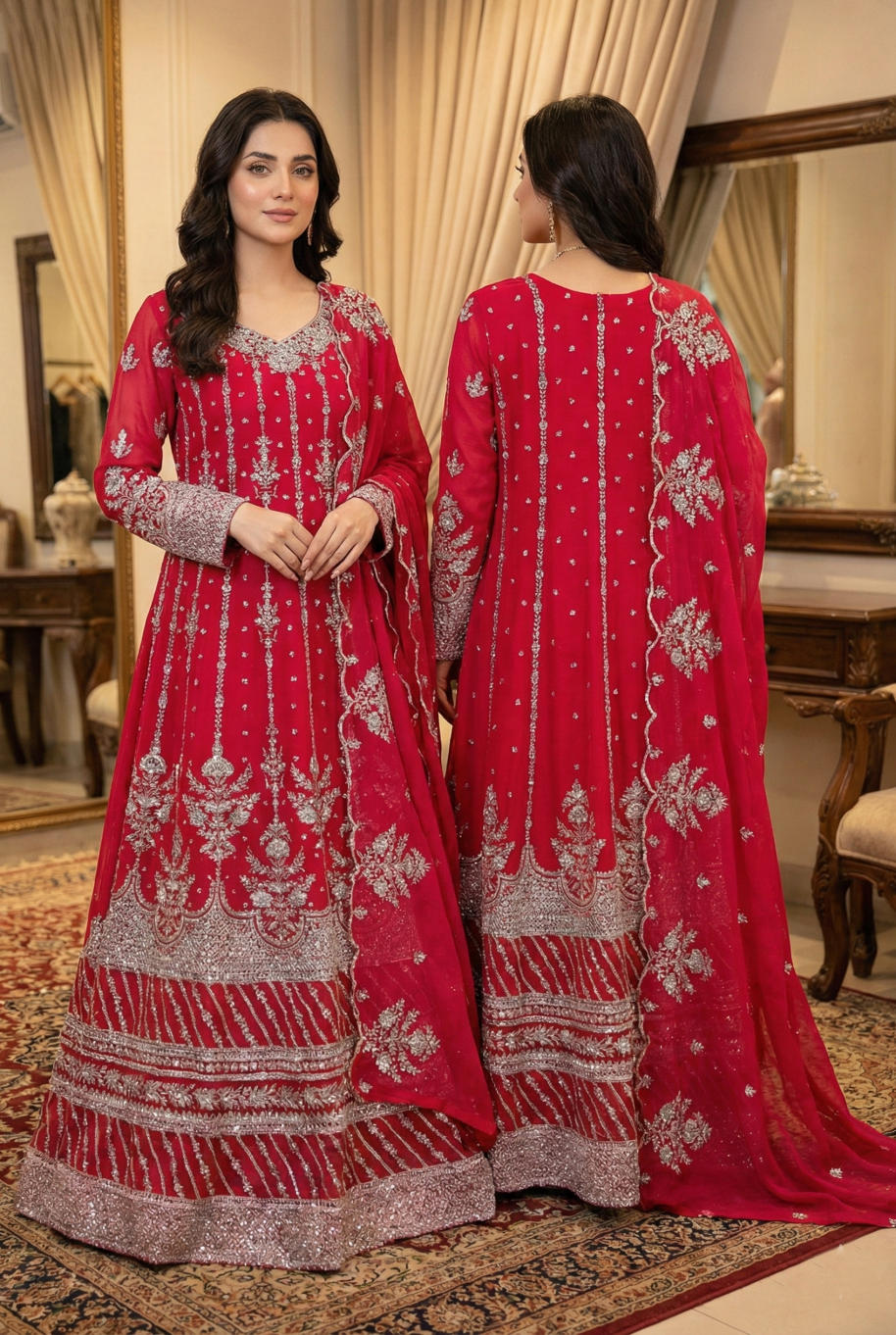 NF001 Women Chiffon