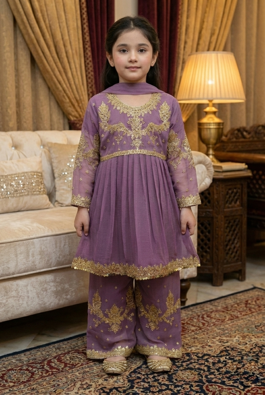 046 Kids Chiffon