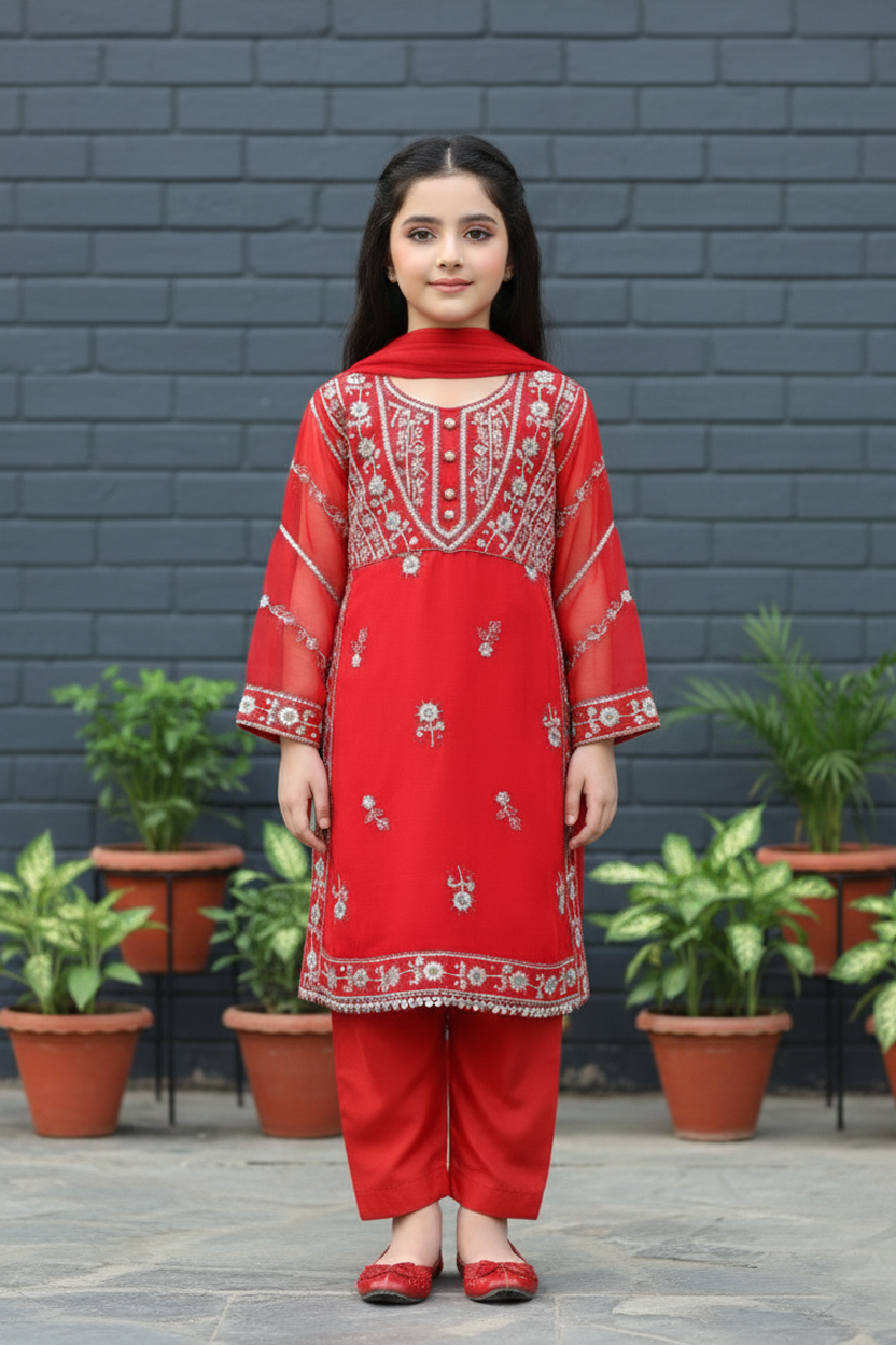 044 Kids Chiffon