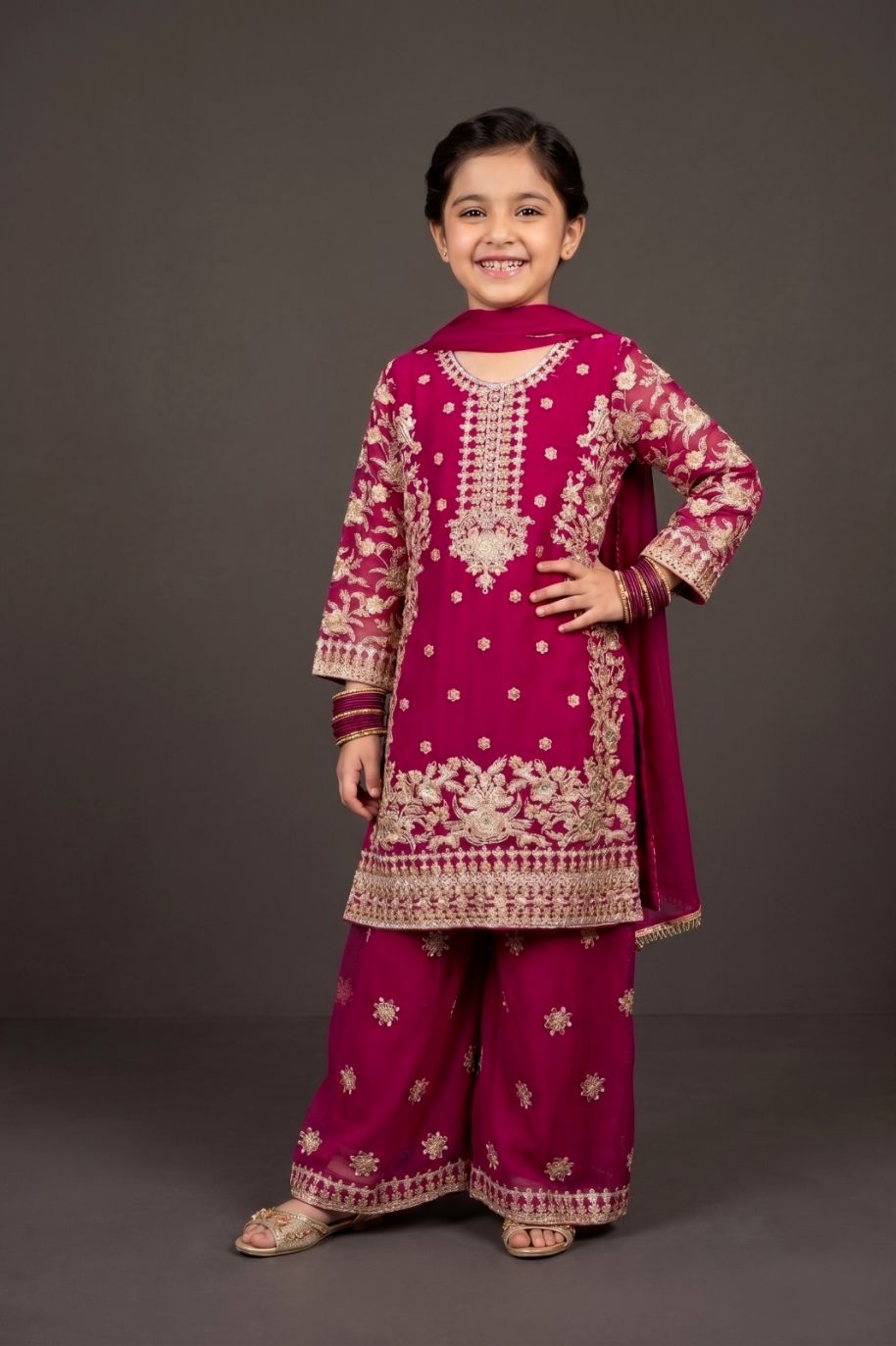 4877 Kids Chiffon
