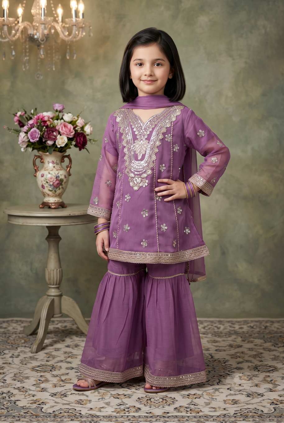 086 Kids Chiffon