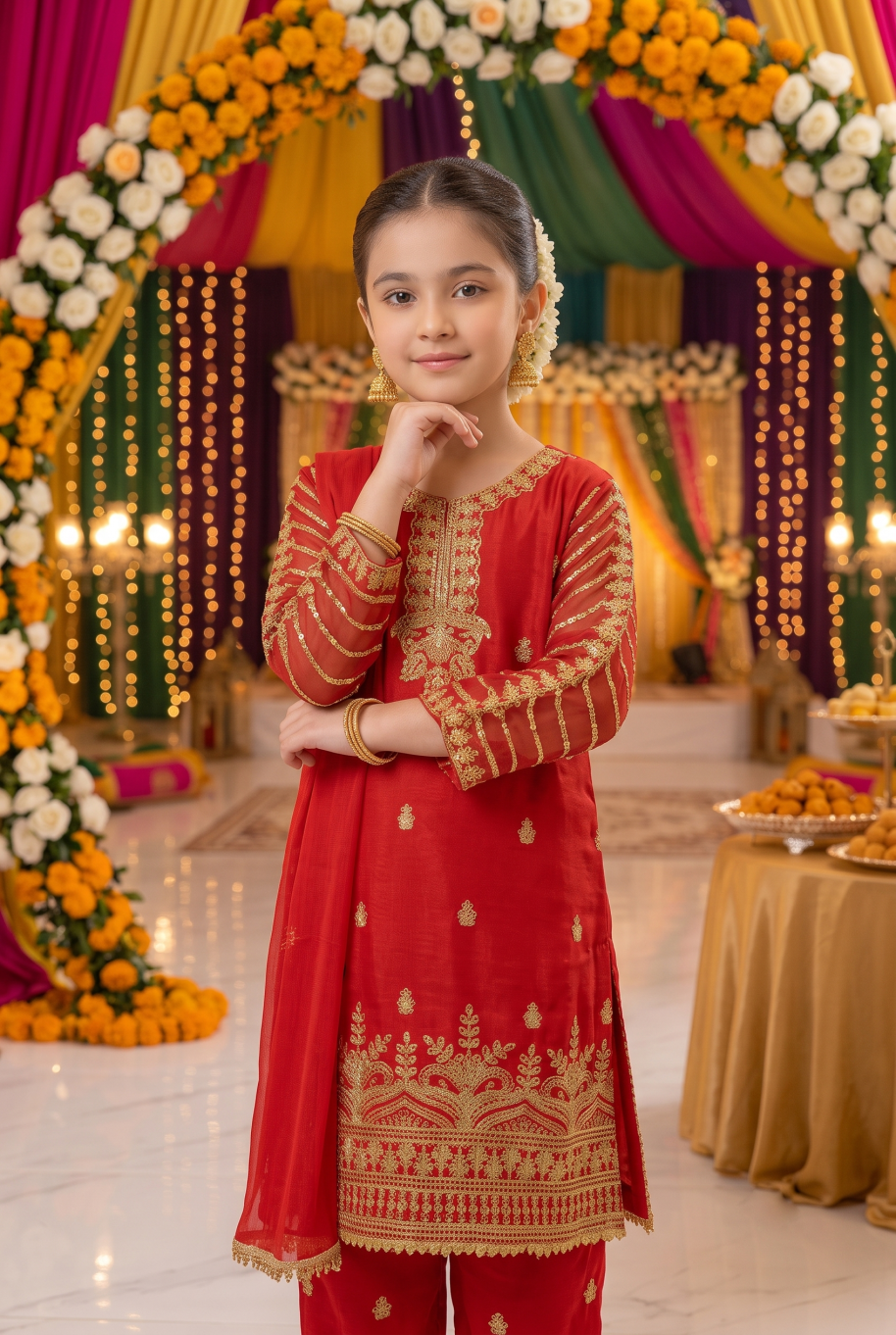 004 Kids Chiffon