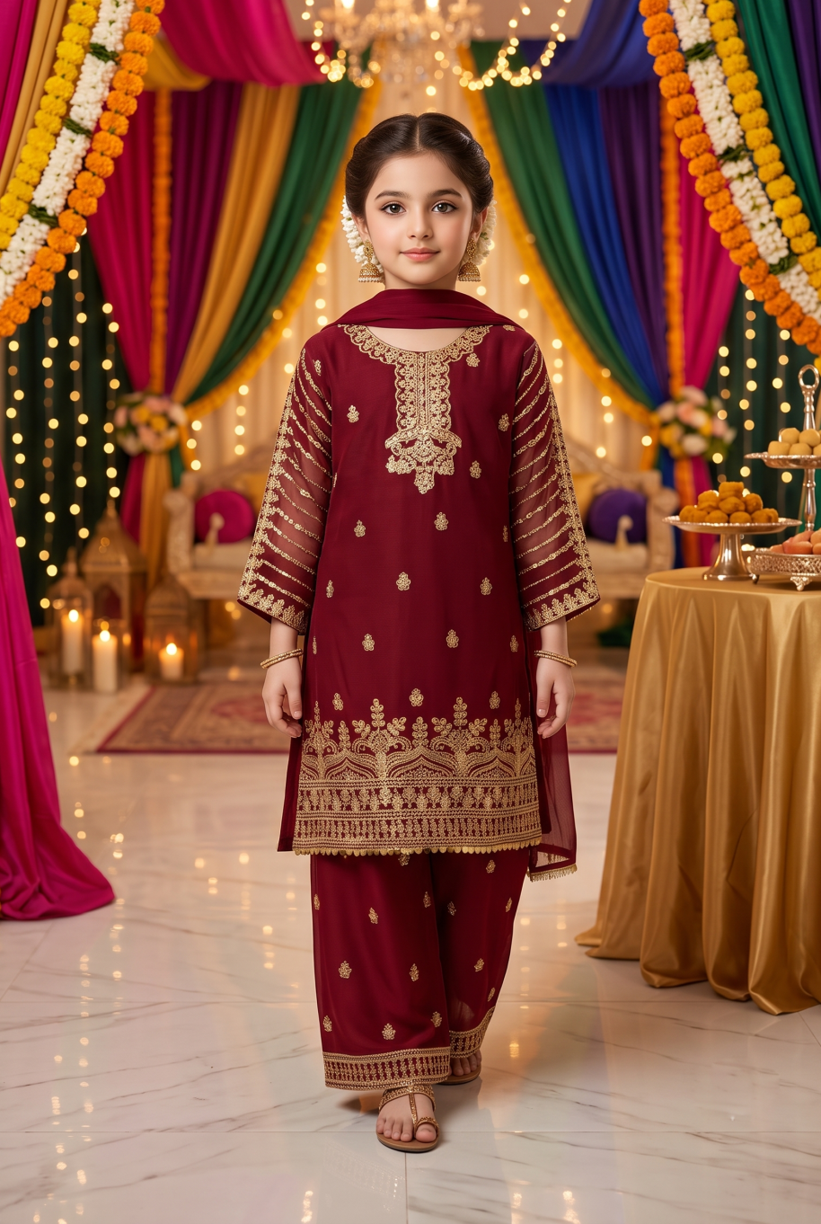 004 Kids Chiffon