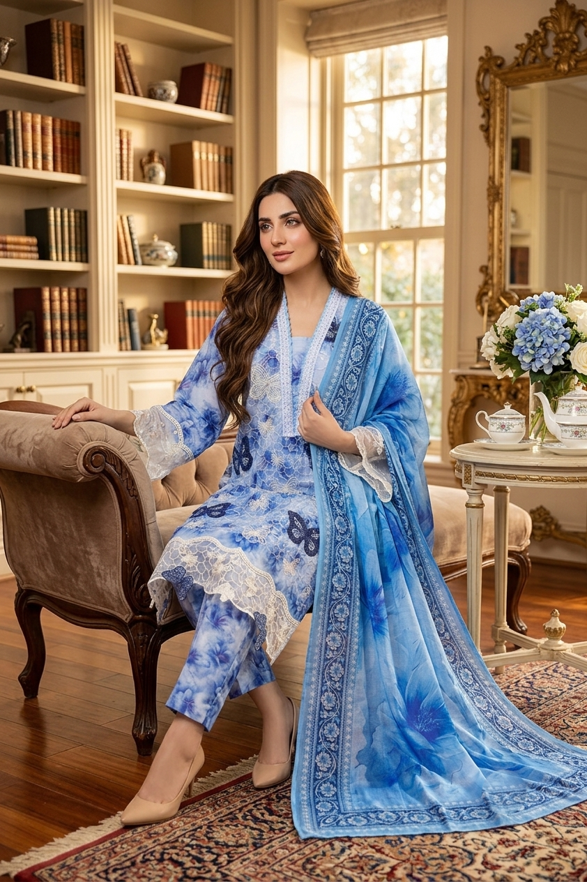 W4716 Women Cotton Lawn