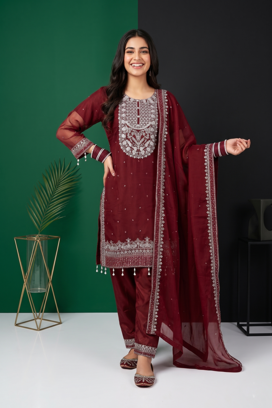 W001 Women Chiffon