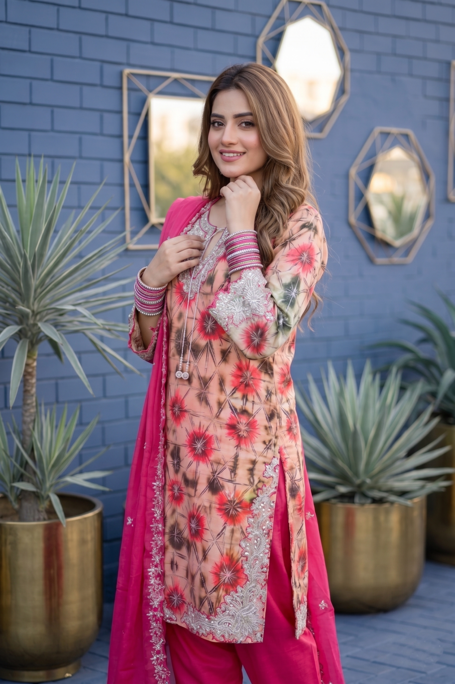 W015 Women Organza