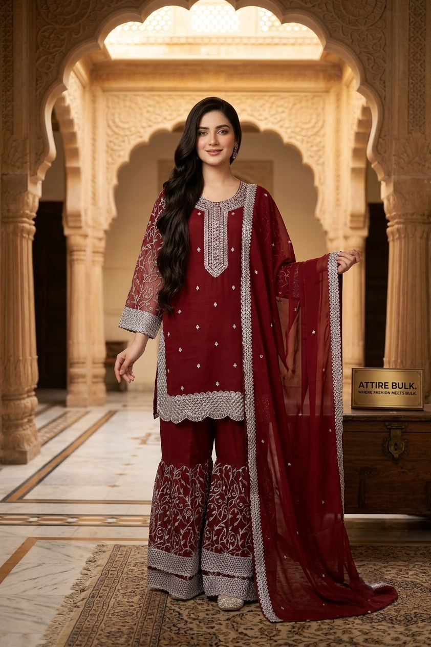 W013 Women Chiffon