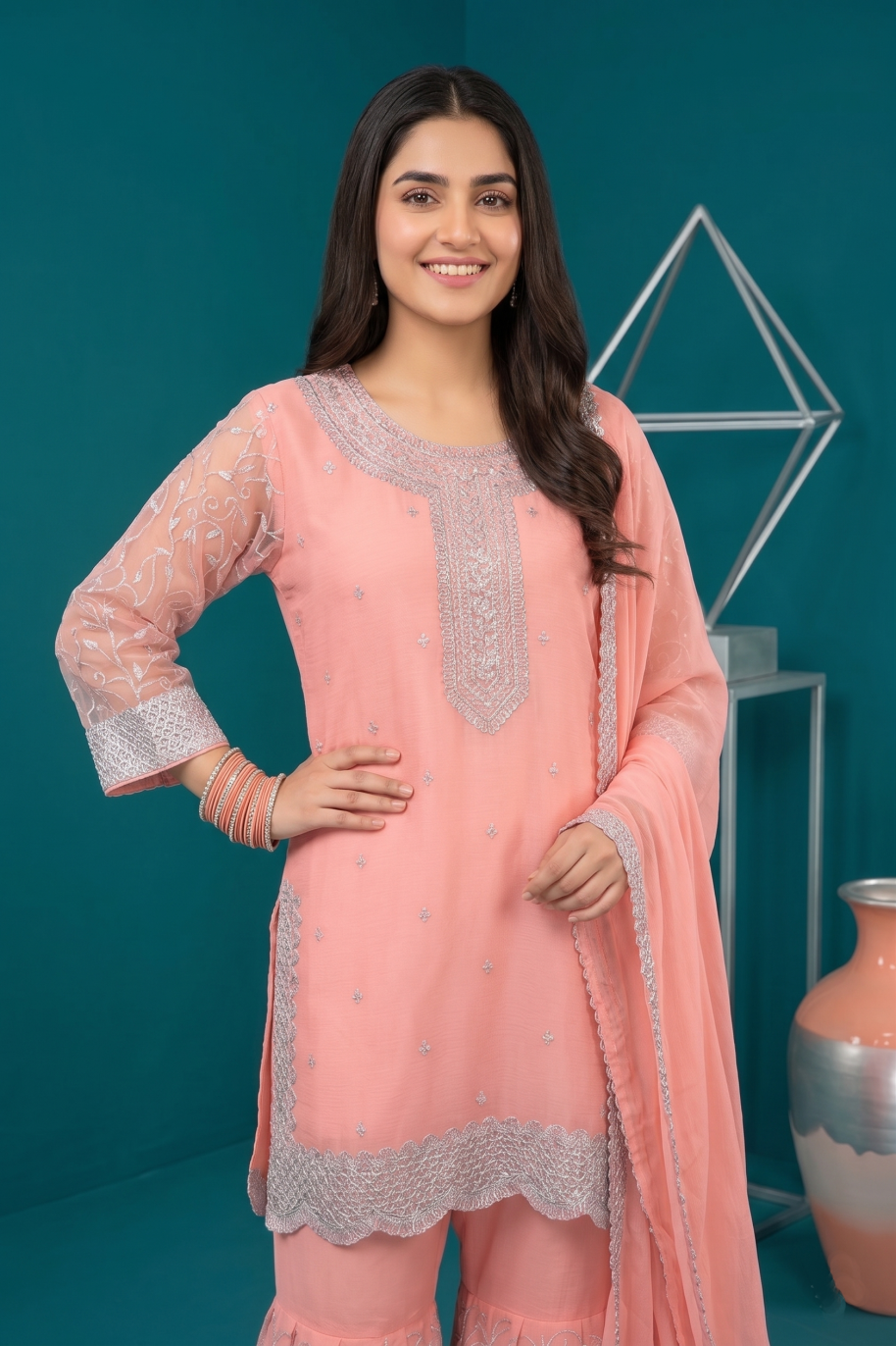 W013 Women Chiffon