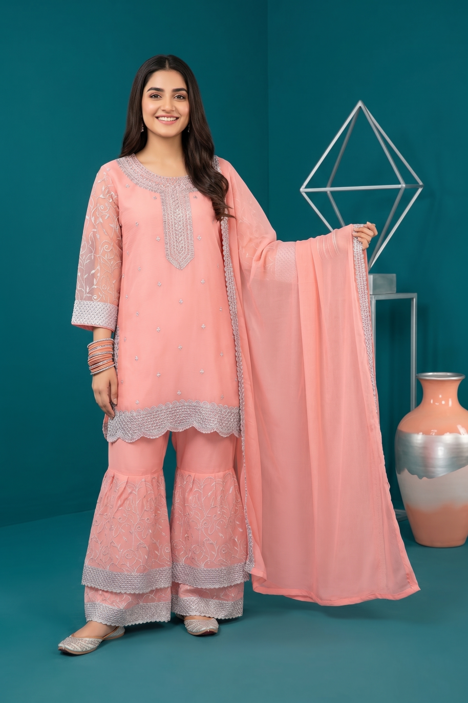 W013 Women Chiffon