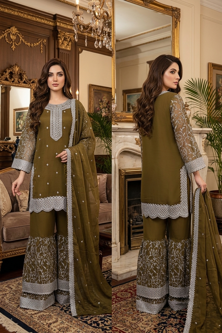 W013 Women Chiffon