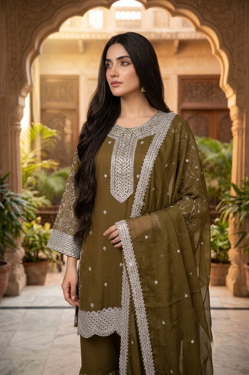W013 Women Chiffon
